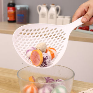 Kitchen Accessories Large Scoop Strainer Filter Spoon Colander Nylon Soup Spoon Cooking Drainer Scoop Drain Gadgets Strainer Vegies Large-Tools Kitchen Tool