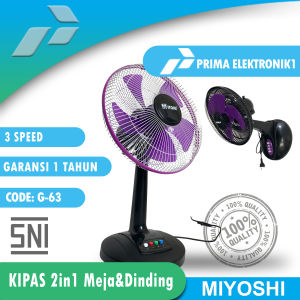 Miyoshi Stand Fan 16 Inch Kipas Angin Berdiri Angin Super Kencang Hemat Listrik Tahan Lama – PROMO MURAH!