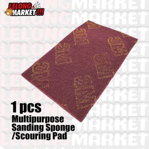 3M Scotch Brite 7447 Scouring Pads Nylon Silk Industrial Use Household Kitchen Bathroom Kapas Cuci