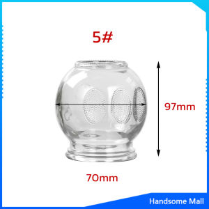 H.S. ถ้วยแก้วครอบชนิดหนา ครอบแก้ว​ เครื่องมือพิเศษสำหรับแพทย์แผนจีน cupping jar