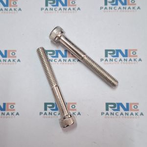 BAUT L M6X45 NIKEL MATERIAL BAJA KOKOH DENGAN LAPISAN ANTI KARAT