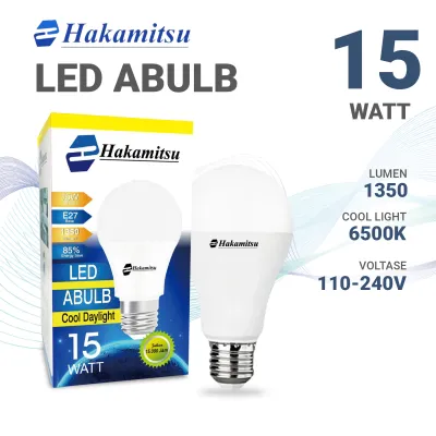 Hakamitsu LAMPU LED ABULB BOHLAM 3W 5W 7W 9W 12W 15W 18W