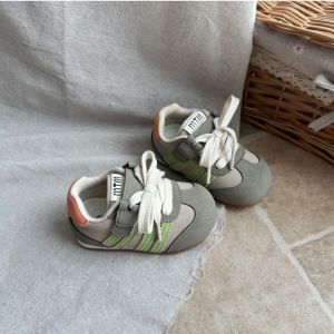 Baby Training Shoes Autumn New Boys Korean Edition Casual Board Shoes Girls Sports Shoes Baby Soft soled Walking Shoes 16-26
