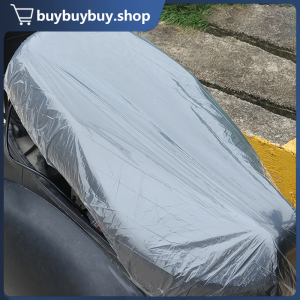 10Pcs Motorcycle Seat PE Plastic Cover Rain-proof Dust-proof Sleeve Clear Disposable Seat Cover