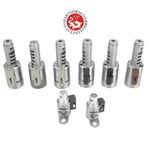8Pcs Transmission Valve Solenoids Replacement OEM TF80-SC TF81-SC TF80SC TF81SC For CITROEN For Volvo For PEUGEOT For RENAULT
