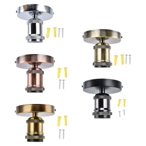 E27 Screw Head Light Socket Vintage Bulb BaseCeiling Screw Light Lamp Holder Lampholder Home Decoration Enduring