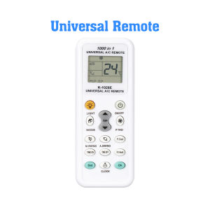 Universal Aircond Air cond Remote Control 空调 遥控器 K-1028E 1000 in 1 A/C Air Conditioning Remote Control Supported All Major Brands LCD Backlight
