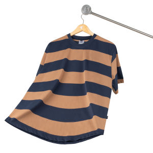 Otsky Kaos Pria Oversize Salur Biggest Polos