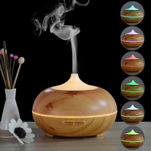 Máy Khuếch Tán Tinh Dầu 💖𝙁𝙍𝙀𝙀𝙎𝙃𝙄𝙋 Máy Phun Tinh Dầu Bí Ngô 550ml Cao Cấp Aroma Diffuser + Tặng Tinh Dầu Sả 10ml