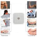 Bantalan Elektroda EMS 5x5cm Pad Tens Terapi  Pads Kancing 2pcs Cocok Untuk Alat Pijat Listrik Rehabilitasi. 