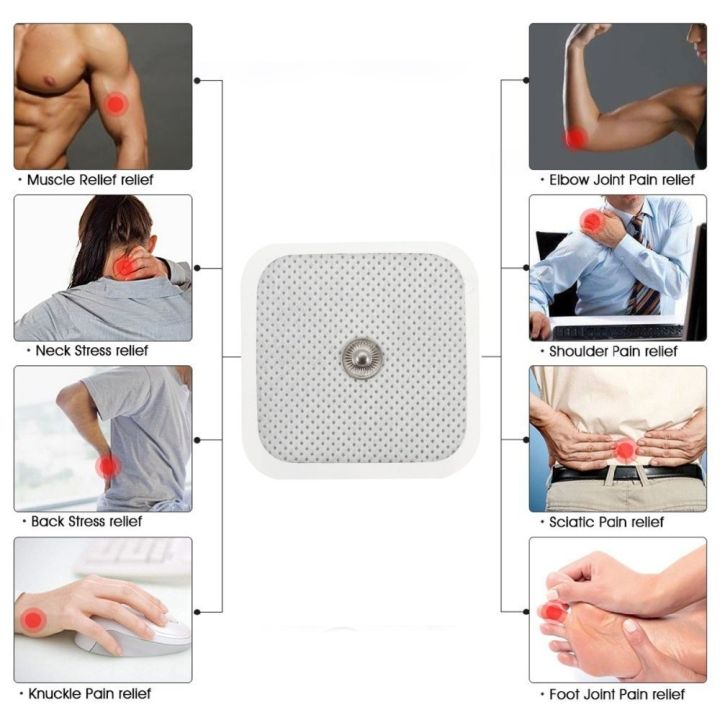 Bantalan%20Elektroda%20EMS%205x5cm%20Pad%20Tens%20Terapi%20%20Pads%20Kancing%202pcs%20Cocok%20Untuk%20Alat%20Pijat%20Listrik%20Rehabilitasi%20-%20Image%204