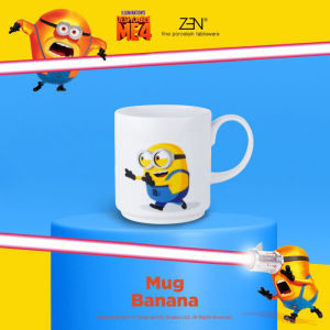 MINIONS ZEN Mug Gelas Keramik Banana 1 pcs + Box
