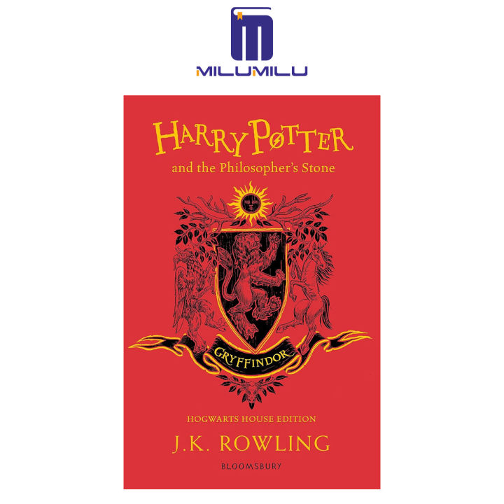 แฮร์รี่พอตเตอร์และหนังสือปกอ่อนหินกริฟฟินดอร์ (Broche) ของนักปรัชญาโดย Rowling JK