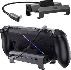 JSAUX 6-IN-1 Dock for ROG Xbox Ally X / Ally Docking Station | 4K 120Hz HDMI | 100W PD | Gigabit LAN | USB 3.0