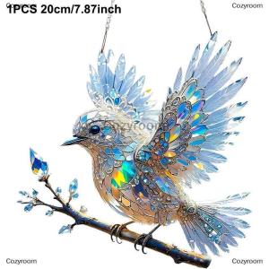 [COD] Cozyroom New Acrylic Bird Home Decoration Pendant Living Room Balcony Courtyard Hanging Pendant Birthday And Holiday Decoration Gifts