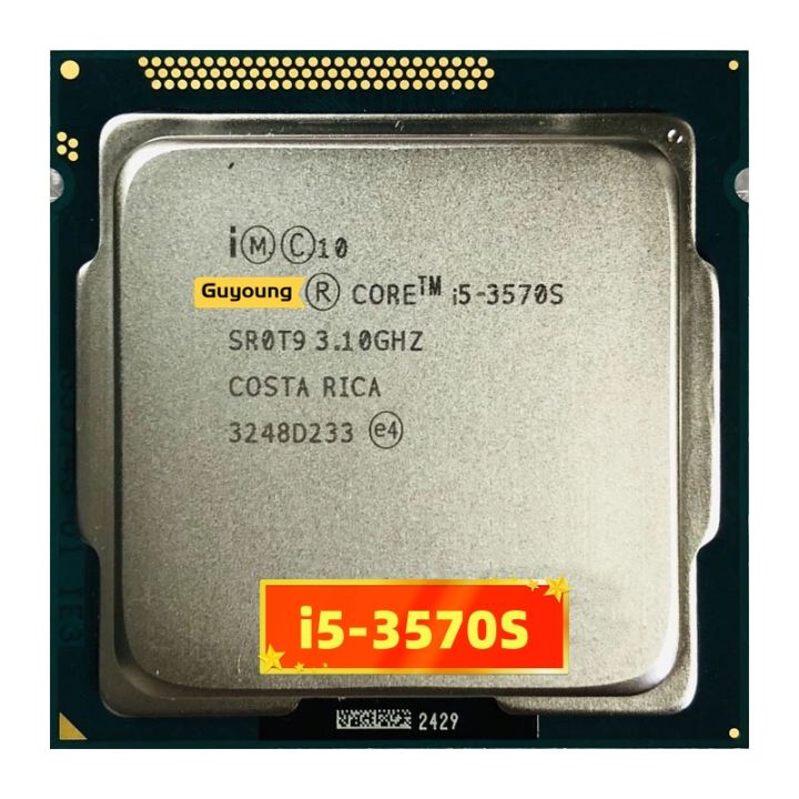 Core i5 3570S i5-3570S 3.1GHz Quad-Core CPU Processor 6M 65W LGA 1155 ...