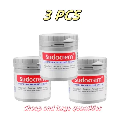 PP SUDOCREM Cream Diaper Rash Relief Antiseptic Baby Skin Healing Cream Antiseptic Healing Cream for Sensitive Baby Skin - Nappy Rash & Eczema Relief 125g