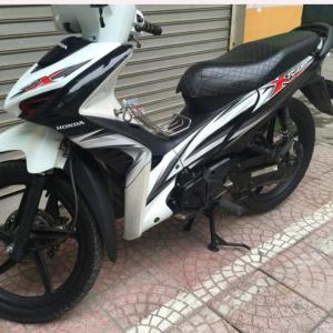 Bộ vò nhựa Dàn áo C110 lắp xe máy Wave RSX110 đời 2010 - 2012 màu TRẮNG ĐEN