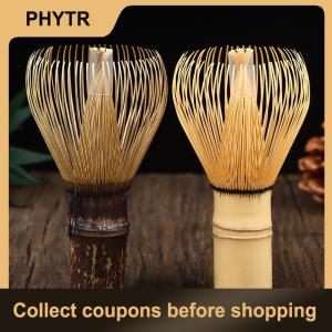 【PHYTR】 Bamboo Matcha Blender Reusable Matcha Whisk Brush Tools Matcha Cooking Tools Traditional Japanese Matcha Stirrer Tea Brush