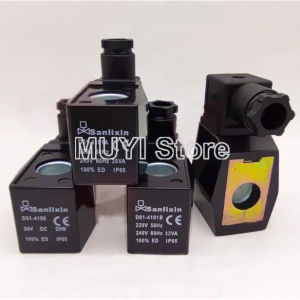san li xin Solenoid Valve Coil D04-3101 D04-3106 D01-4101A D01-4101B D01-4106 D04-3102 D04-3104 D04-3107 D04-31010 D01-4102A