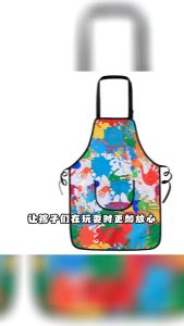 WH SUEREN Children Painting Apron Waterproof Easy Clean Art Bibs Gifts Cosplay Costume Polyester Baking Bibs