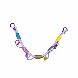 HAF0083 Colorful Backpack Extension Lanyard Multi-hanging Points Multi-purpose Hand Woven Paracord Rope Handwoven Cord Adjustable Outdoor Gear Hanging Cord Mountaineering
