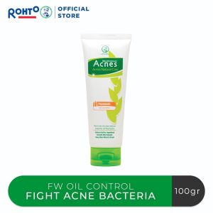 Acnes Natural Care Face Wash Oil Control pembersih muka berminyak 50 gr 100gr