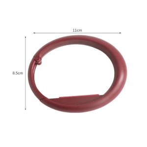 NAELIN Multifunctional Desk Side Hanging Bag Hook Removable Portable Table Bag Hanger  Plastic Travel Bag Organizer