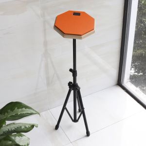 IIKKPP ป้นซ้อมกลอง พร้อมขาตั้ง ขนาด8นิ้ว กลองไม้สำหรับฝึกกลอง 8 นิ้วพร้อมขาตั้ง แผ่นกลอง + แร็คกลอง