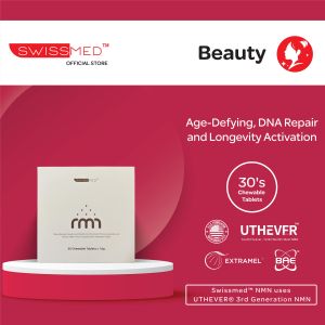 SWISSMED® NMN Chewable Mixed Berries | Energy Longevity & Anti Aging Support (30s)