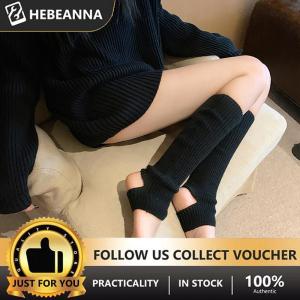 hebeanna ถุงเท้ายาวแบบกอธิคมีขนปุยสำหรับผู้หญิงถุงเท้ายาวแบบกอธิคถุงเท้าให้ความอบอุ่นสำหรับฤดูหนาว Y2k เลกกิ้งสไตล์กอธิค