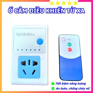 Bộ ổ cắm dùng điều khiển từ xa tiện lợi an toàn tiết kiệm điện sản phẩm thông minh cho người lười