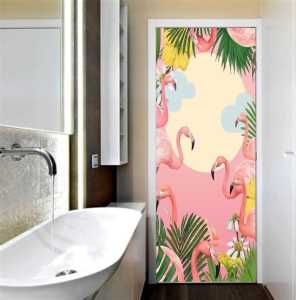 Stiker Pintu Kamar Mandi Stiker Pintu Toliet( COD ) Fly Star Store