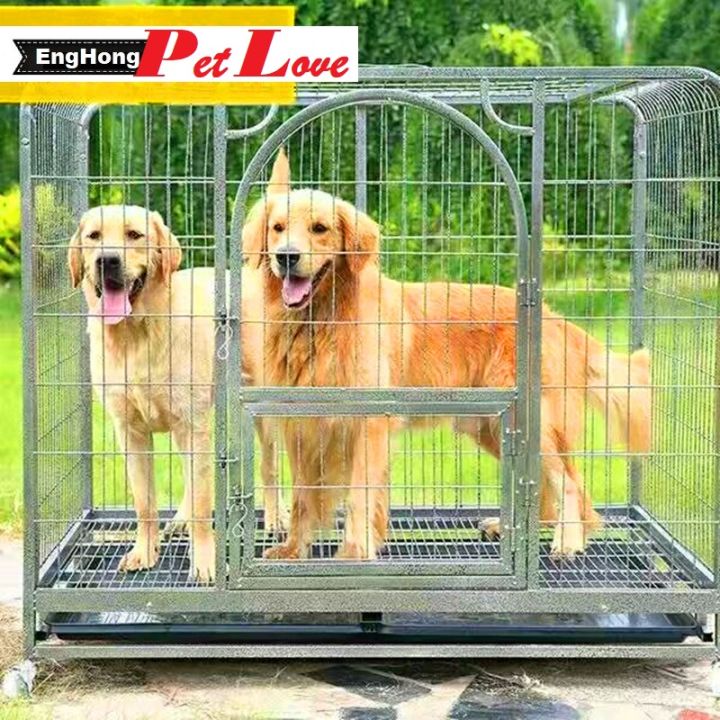EngHong 3.6ft Dog Cage 110cm (43inch), 110cm Dog Cage, 95cm Dog Cage
