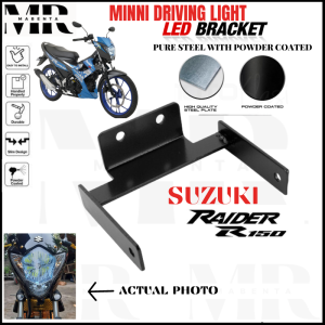 MOTORCYCLE LED LIGHT BRACKET FOR MINI DRIVING LIGHT FIT FOR SUZUKI RAIDER 150