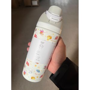 Owala Kids FreeSip 16oz Bottle|Insulated BPA-Free with Straw & Carry Bag