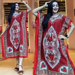 grosir Home dres Daster Lowo kalong kelelawar jumbo untuk wanita gemuk dan hamil kain batik rayon harga promo