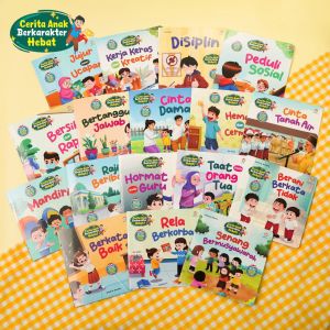 Seri Cerita Anak Berkarakter Hebat - Buku Cerita Anak Isi 17 Buku [Pustaka Hulwah x Ziyad]