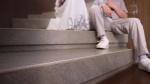 Ethica Ladiva Bow Grey & Peach - sarimbit ethica - sarimbit keluarga - couple keluarga - baju lebaran best seller