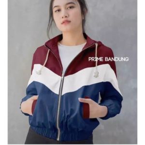 jaket parasut cewe lumino jaket pedro ukuran jumbo