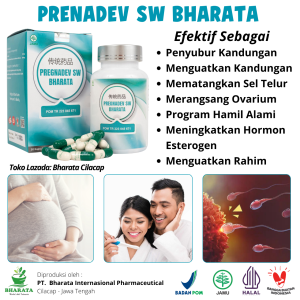 PREGNADEV SW BHARATA Obat Penyubur Kandungan Promil Wanita Herbal Uji BPOM