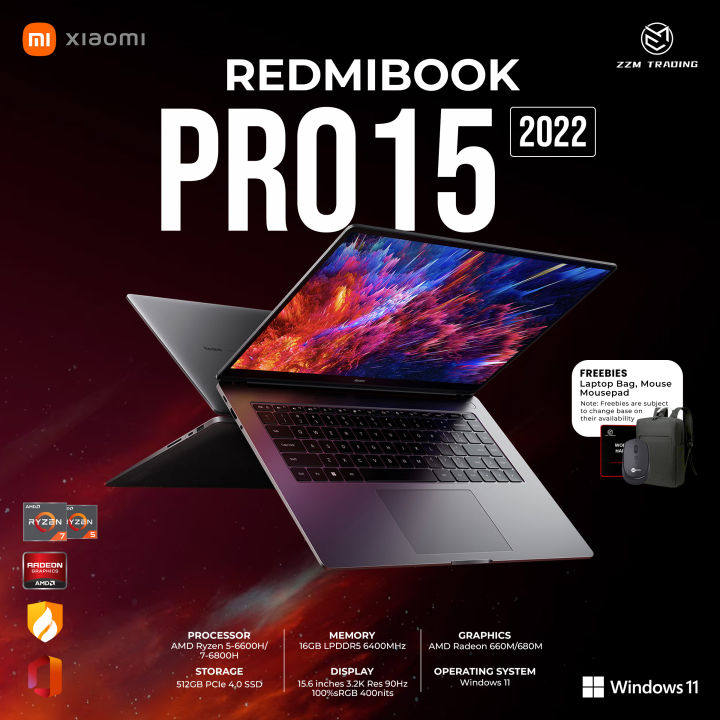 Xiaomi Redmibook Pro 15 2022 15.6 inch 3.2KRes AMD R5/R7