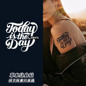 [พร้อมส่ง] TATTOO 15 DAYS ติดได้นาน 15 วัน กันน้ำได้ ไม่ลอก แทททูสติ๊กเกอร์ แทททูรอยสัก รอยสักชั่วคราว แทททุ tattoo sticker แทททู15วัน