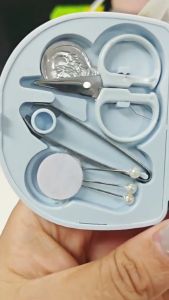 Portable Travel Mini Sewing Kit Buttons Pins Storage Boxes Handmade DIY Sewing Tools