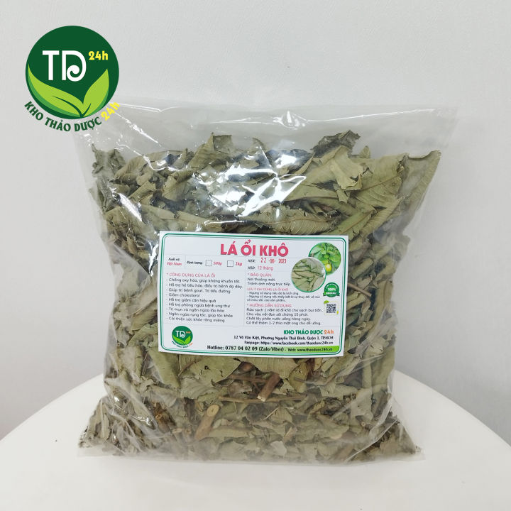 [01kg] Lá ổi sấy khô (hàng loại 1), giảm cholesterol, giảm cân hiệu quả ...