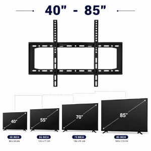 Universal TV Wall Mount Bracket Heavy Duty Fixed TV Holder/Rak TV Dinding Mudah Pasang