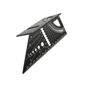 45 90 độ góc Cai Trị chế biến gỗ NHÔM VUÔNG hướng dẫn Cai Trị thước đo cho thợ mộc kỹ sư bố trí vuông