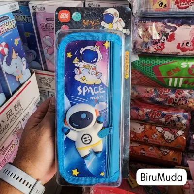 BELLINO - Kotak Pensil Squishy Tempat Pensil Anak Pencil Case Resleting Muat Banyak