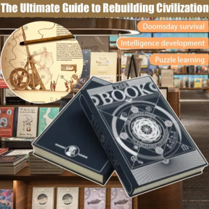 The Book Ultimate Guide To Rebuilding Civilization Knowledge Encyclopedia Science Books For Adults Puzzle Learning