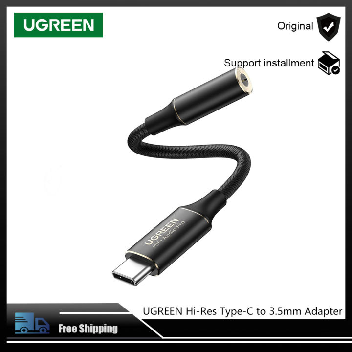 UGREEN USB C to Headphone Adapter Hi-Res 32bit 384KHz